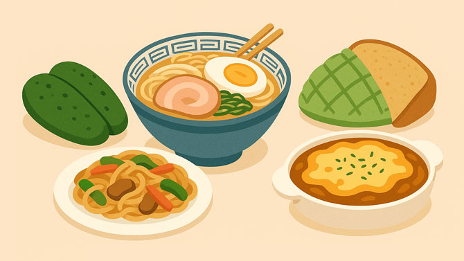기타큐슈-특산물-향토-음식-디저트